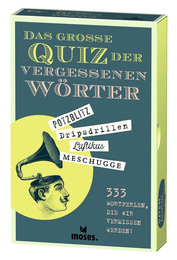 Das große Quiz der fast vergessenen Wörter – Abbildung von der Verpackung