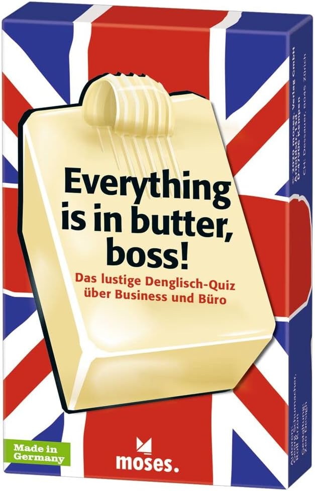 Quiz 'Everything is in butter, boss.' – Abbildung von der Verpackung